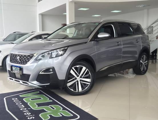 PEUGEOT 5008 1.6 GRIFFE THP 16V GASOLINA 4P AUTOMÁTICO PEUGEOT 5008 1.6 GRIFFE THP 16V GASOLINA 4P AUTOMÁTICO
